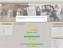 Tablet Screenshot of dilettodanza.net